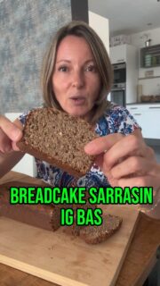 Ma recette de breadcake au sarrasin IG bas et mes astuces pour le consommer 🤗😋

#marielaureandre #igbas #passionnutrition #breadcake