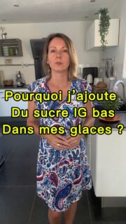 Certains me demandent pourquoi j’ajoute du sucre (même IG bas) dans mes recettes de glaces… Voici ma réponse 🤗

#marielaureandre #igbas #passionnutrition #glacesmaison