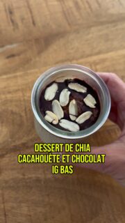Dessert de chia goût cacahouète et chocolat #igbas et sans lactose 

Je me suis régalée !

#marielaureandre #passionnutrition #programmeigbas